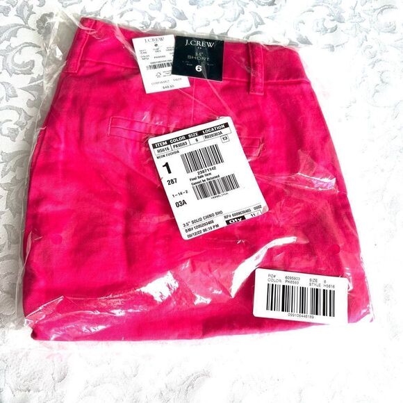 New J CREW chino shorts 3.5 inseam - Picture 5 of 5